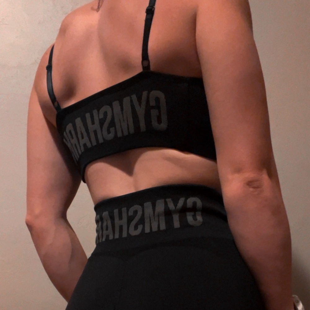 GYMSHARK Flex Sports Bra and Cycling Shorts